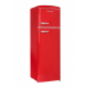 FRIGELUX Frigorífico 2 puertas  RFDP246RRA++, Cíclico, Rojo, Clase E